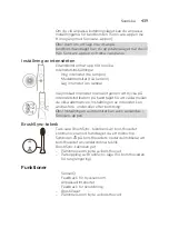 Предварительный просмотр 439 страницы Philips sonicare 9900 Prestige Manual