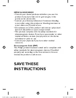 Preview for 7 page of Philips Sonicare Airfloss HX8111 Instructions Manual