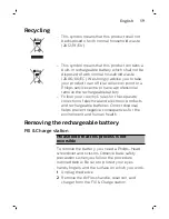 Preview for 19 page of Philips Sonicare AirFloss Pro FS1000 User Manual