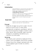 Preview for 6 page of Philips Sonicare AirFloss Ultra FS1000 Manual