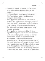 Preview for 7 page of Philips Sonicare AirFloss Ultra FS1000 Manual