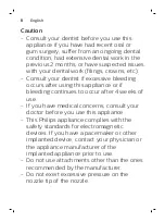 Preview for 8 page of Philips Sonicare AirFloss Ultra FS1000 Manual