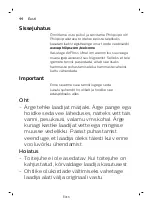 Preview for 44 page of Philips Sonicare AirFloss Ultra FS1000 Manual