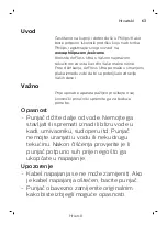 Preview for 63 page of Philips Sonicare AirFloss Ultra FS1000 Manual