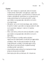 Preview for 65 page of Philips Sonicare AirFloss Ultra FS1000 Manual