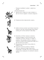 Предварительный просмотр 113 страницы Philips Sonicare AirFloss Ultra FS1000 Manual