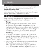 Preview for 6 page of Philips Sonicare AirFloss Ultra HX8331 User Manual