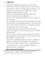 Preview for 8 page of Philips Sonicare AirFloss Ultra HX8331 User Manual