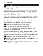 Preview for 10 page of Philips Sonicare AirFloss Ultra HX8331 User Manual