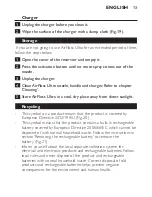 Preview for 13 page of Philips Sonicare AirFloss Ultra HX8331 User Manual