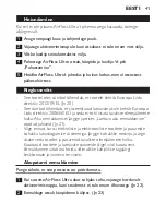 Preview for 41 page of Philips Sonicare AirFloss Ultra HX8331 User Manual