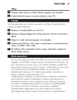 Preview for 59 page of Philips Sonicare AirFloss Ultra HX8331 User Manual