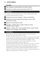 Preview for 78 page of Philips Sonicare AirFloss Ultra HX8331 User Manual