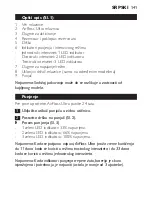 Preview for 141 page of Philips Sonicare AirFloss Ultra HX8331 User Manual