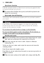 Preview for 12 page of Philips Sonicare AirFloss Ultra HX8341/01 Manual