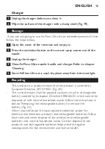 Preview for 13 page of Philips Sonicare AirFloss Ultra HX8341/01 Manual