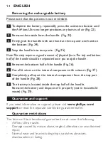 Preview for 14 page of Philips Sonicare AirFloss Ultra HX8341/01 Manual