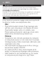 Preview for 34 page of Philips Sonicare AirFloss Ultra HX8341/01 Manual