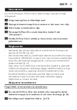 Preview for 41 page of Philips Sonicare AirFloss Ultra HX8341/01 Manual