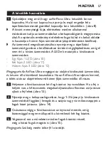 Preview for 57 page of Philips Sonicare AirFloss Ultra HX8341/01 Manual