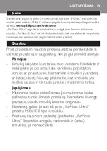 Preview for 71 page of Philips Sonicare AirFloss Ultra HX8341/01 Manual