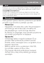 Preview for 129 page of Philips Sonicare AirFloss Ultra HX8341/01 Manual