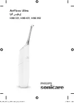 Philips Sonicare AirFloss Ultra HX8431/02 Manual preview