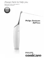 Philips Sonicare AirFloss User Manual preview