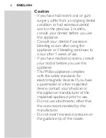 Preview for 6 page of Philips Sonicare AirFloss User Manual