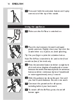 Preview for 10 page of Philips Sonicare AirFloss User Manual