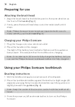 Preview for 10 page of Philips Sonicare CleanCare+ Manual