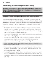 Preview for 16 page of Philips Sonicare CleanCare+ Manual