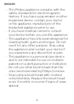 Preview for 33 page of Philips sonicare DiamondClean 9000 Series Manual