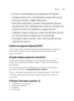 Preview for 61 page of Philips Sonicare DiamondClean 9000 Manual