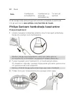 Preview for 64 page of Philips Sonicare DiamondClean 9000 Manual