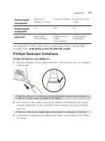 Preview for 115 page of Philips Sonicare DiamondClean 9000 Manual