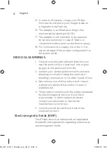 Preview for 8 page of Philips Sonicare DiamondClean HX9316/08 Manual