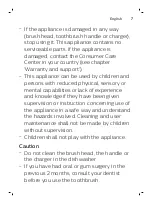 Preview for 7 page of Philips Sonicare DiamondClean HX9352/04 User Manual