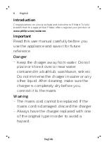 Preview for 6 page of Philips Sonicare DiamondClean HX9372/04 User Manual