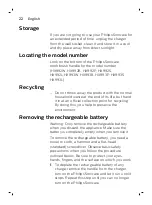 Preview for 22 page of Philips Sonicare DiamondClean Smart HX9903/03 User Manual