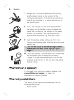 Preview for 24 page of Philips Sonicare DiamondClean Smart HX9903/03 User Manual