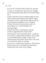 Preview for 50 page of Philips Sonicare DiamondClean Smart HX9903/03 User Manual