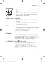 Preview for 23 page of Philips Sonicare DiamondClean Smart HX993B Manual