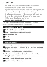 Preview for 8 page of Philips Sonicare EasyClean HX6511/35 Manual