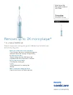 Philips Sonicare Elite HX5910 Instruction Sheet предпросмотр