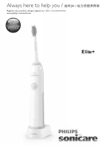 Philips Sonicare Elite+ User Manual preview