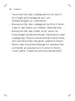 Preview for 22 page of Philips Sonicare FlexCare 900 Series User Manual