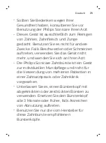 Preview for 25 page of Philips Sonicare FlexCare 900 Series User Manual