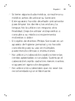 Preview for 43 page of Philips Sonicare FlexCare 900 Series User Manual