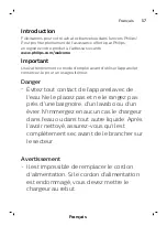 Preview for 57 page of Philips Sonicare FlexCare 900 Series User Manual